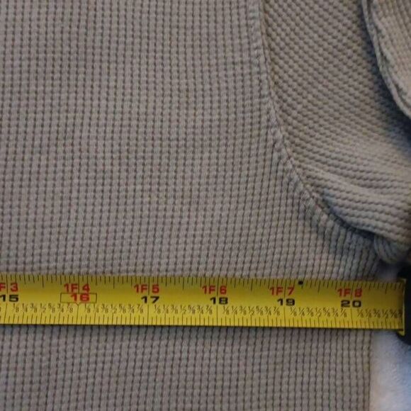 G H BASS Earth Long-Sleeved Thermal Tee XL Acid Washed Graphics, 1876 East - Picture 5 of 6